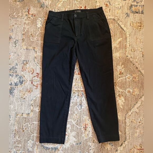 Kut from the Kloth Black Straight Leg Jeans - Picture 1 of 9